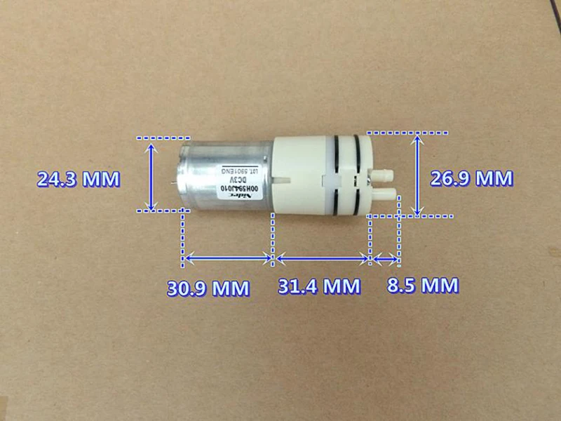 Nidec DC 5V 6V Мини 370 мотор со щетками и микро диафрагмой самогрунтовой водный насос небольшой вакуумный воздушный насос