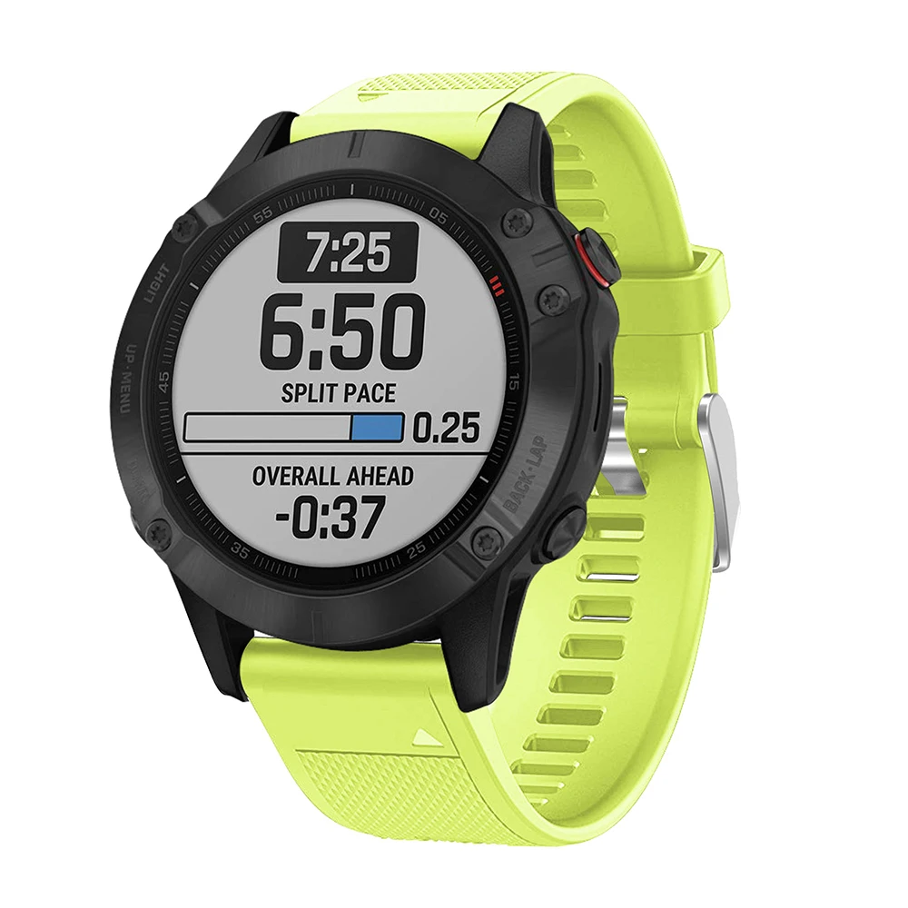22 мм силиконовый ремешок для Garmin Fenix 6/5/5 Plus Quick Release Band для Garmin Forerunner 935/Instinct/Quatix 5 Smart Watch band