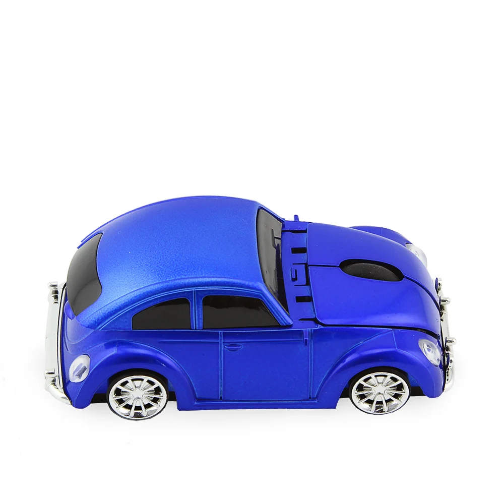 Wireless Computer Mouse Cool Sport Car Shape Mice 1600DPI Optical PC Gaming Mause With USB Receiver For Laptop Notebook Tablet