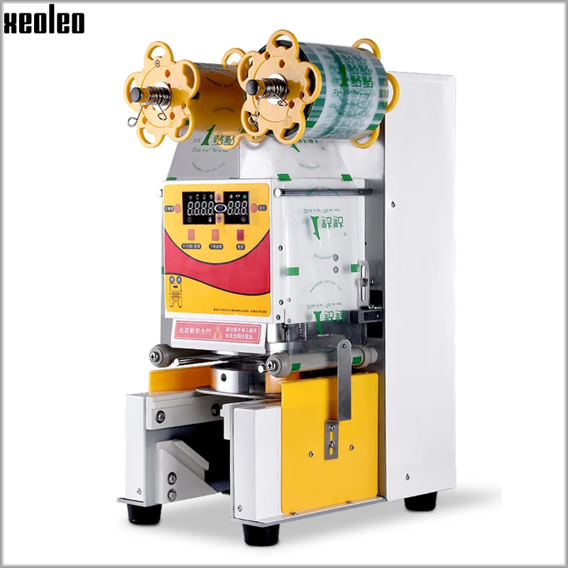 

XEOLEO Professional Automatic Bubble tea machine Commercial Full-Automatic Cup sealing machine cup sealer for 9.5cm cup