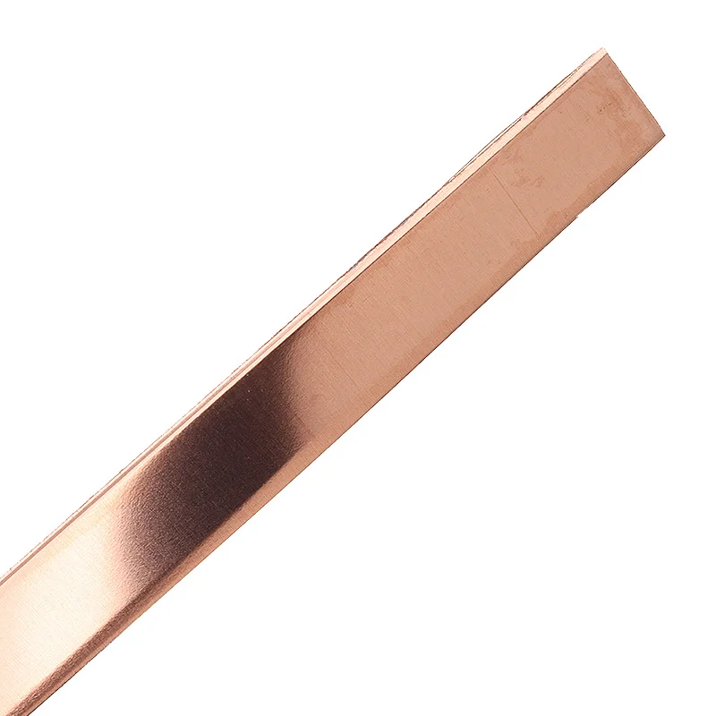 1pcs 99% Copper Copper Strip T2 Cu Metal Bar Plate 2mm x 15mm x 250mm DIY CNC 