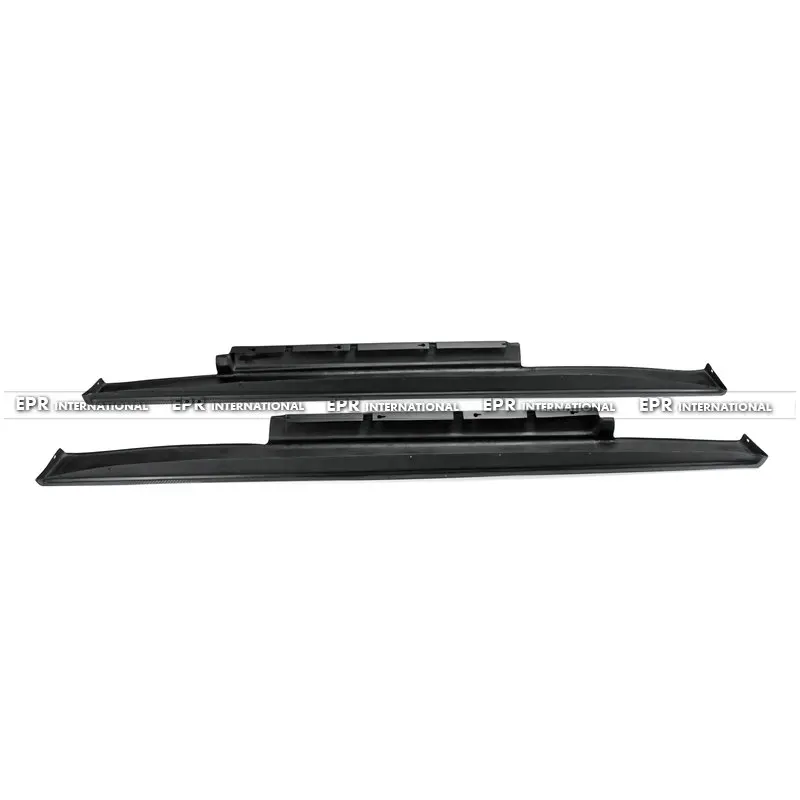 Car-styling Carbon Fiber Side Skirt Glossy Fibre ZL Door Body Kit car window body kit Racing Drift Accessories Trim For R35 GTR GT-R Zele Style