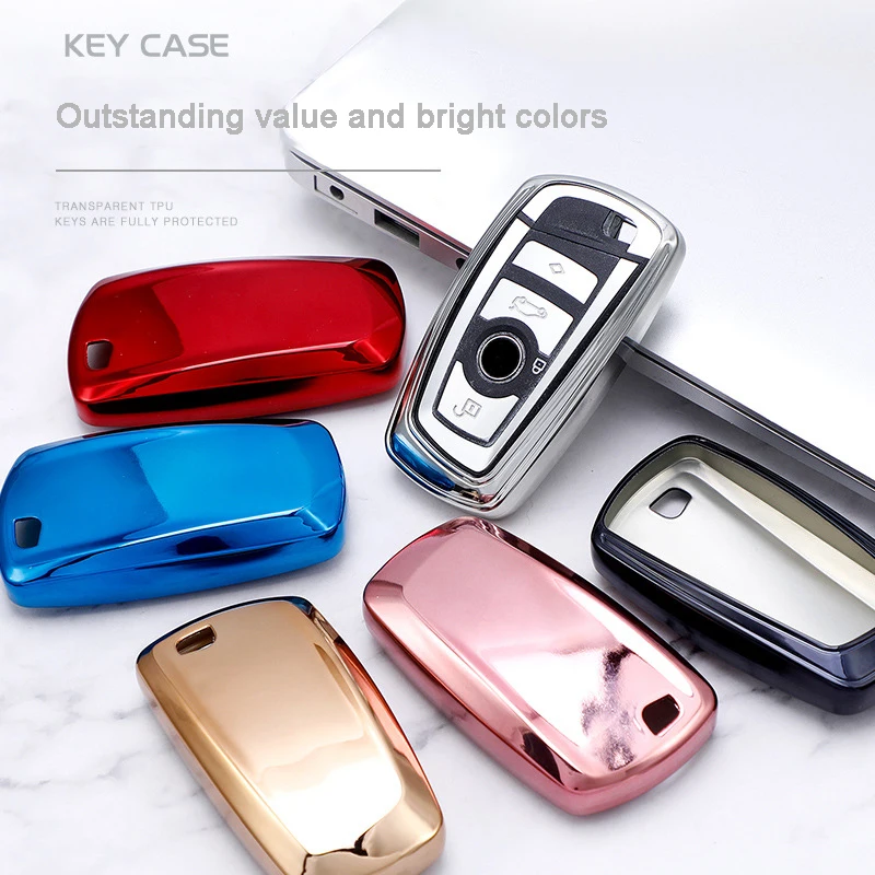 

Car Key Case Cover for BMW 520 525 f30 f10 F18 118i 320i 1 3 5 7 Series X3 X4 M3 M4 M5 Car Styling Soft TPU Protection Key Shell