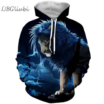 

LBG new 3D printing hoodie Inter Milan men's football hoodie Harajuku hoodie men's sweatshirt Hip hop hoodie