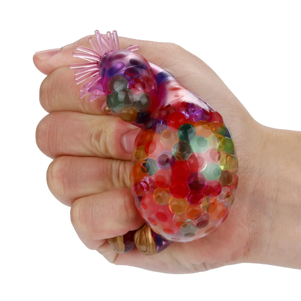 Ranibow Unicornor губчатая бусина Squishies игрушка сдавливаемая игрушка для снятия стресса игрушка подарок детские игрушки для детей Детские игрушки