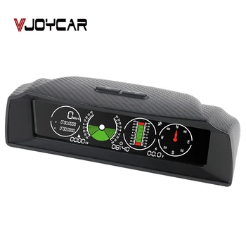 

New Car Speed Display GPS HUD With Slope Meter Inclinometer Tilt Pitch Angle Protractor Latitude Bring More Fun for Car Driving