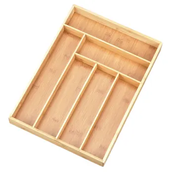 

1PC Cutter Fork Storage Box Compartmentalized Storage Box for Home Room Dorm