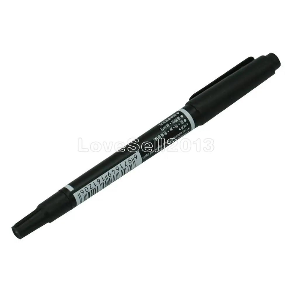 

5PCS NEW CCL Anti-etching PCB Circuit Board Ink Marker Double Pen For DIY PCB Repair CCL Printed Circuit Diagram Black