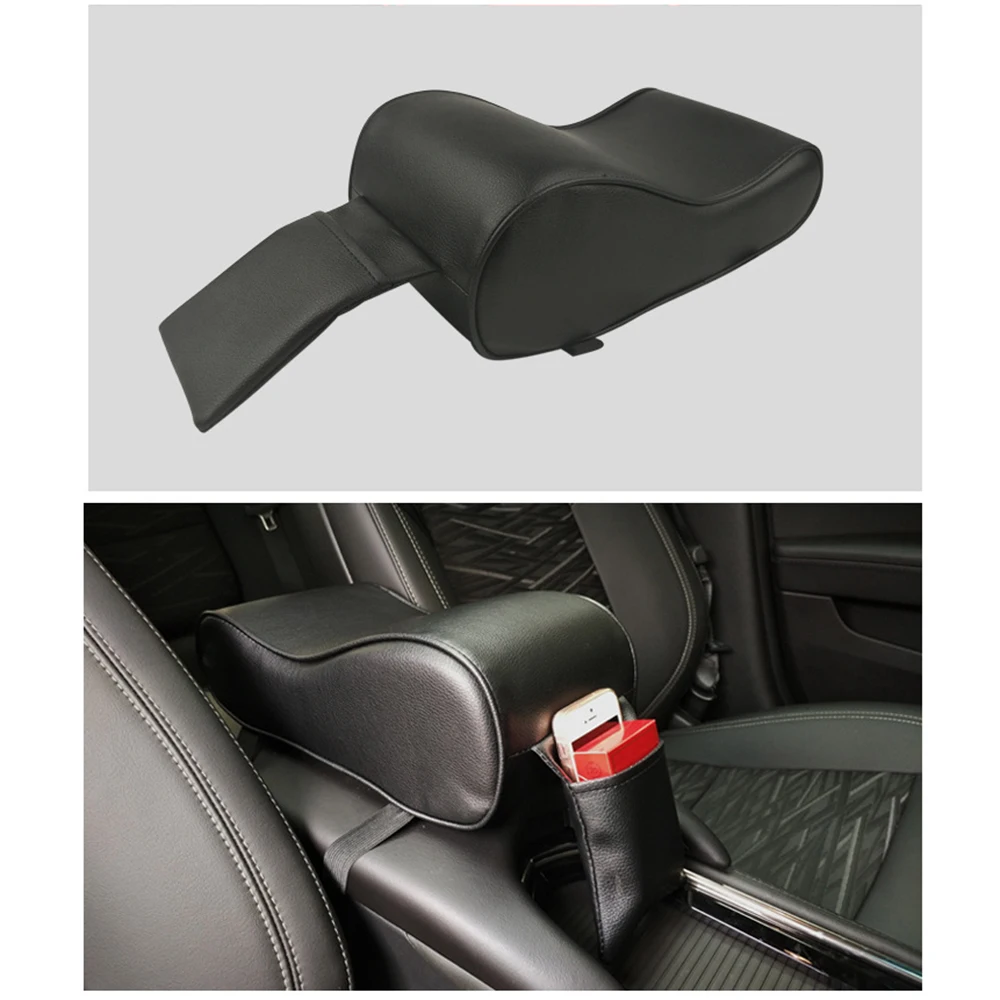 

Car Memory Foam Armrest Pad Universal Arm Rest Box Pads Super Soft Auto Armrests Covers Protective Case Pad