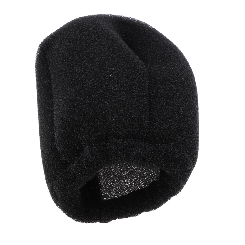 Black Sponge Professional Universal Hair Diffuser Attachment Sock,Pack 2