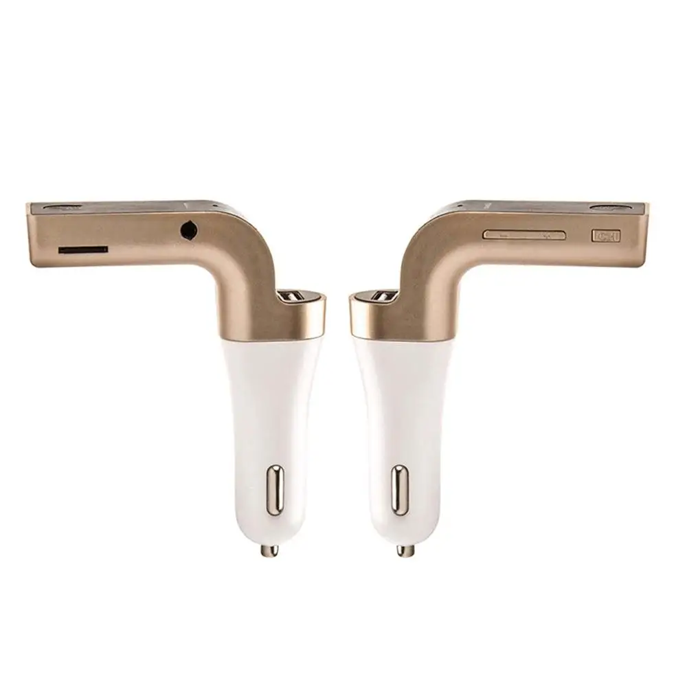 High Quality Mini Car Mp3 Player USB Car Charger Portable Car Charger Support Dual AUX Cable