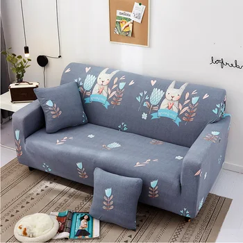 

Stretch Slipcovers Sectional Elastic Stretch Sofa Cover for Living Room Couch Cover L shape Armchair Cover Single/Two/Three seat