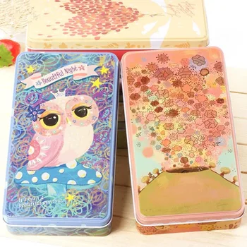 

Jewelry Storage Boxes Bins Vintage Tins Iron Metal Box Organizer for Cookies Biscuit Cindy Coin Case Organizador Porta Joias