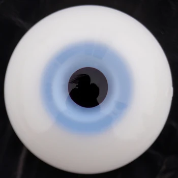 

BJD 22mm Blue Round Glass Eyes Eyeball BJD doll Doll Reborn Baby Doll makeup Jewelry use Taxidermy Steampunk Crafts