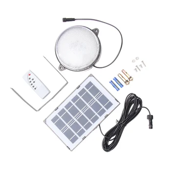 

1 Set Ceiling Light 9W Waterproof IP65 Emergency Light Solar Light Ceiling Light Wall Lamp for Home Garden Kitchen