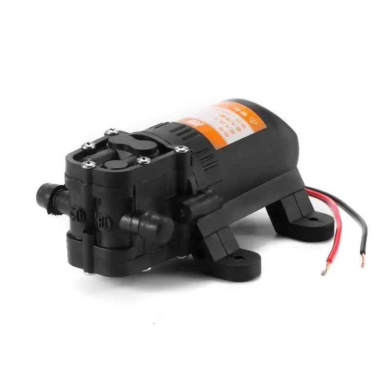 Прочный DC 12V 70PSI 3.5L/мин сельскохозяйственный Электрический водяной насос микро высокого давления мембранный распылитель воды Автомойка черный