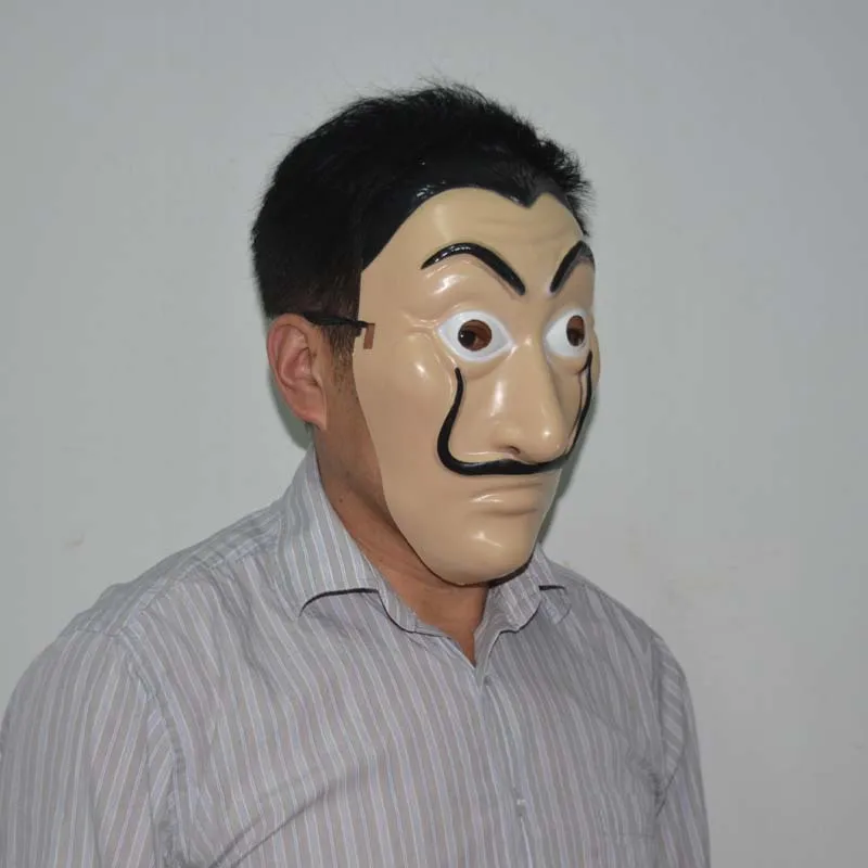Стиль дали маска Salvador Dali драма La Каса де Papel дом карт реквизит