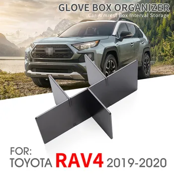 

For Toyota RAV4 2019 2020 XA50 RAV 4 Car Central Armrest Interval Storage Box Console Tidying Box Central Storage Box