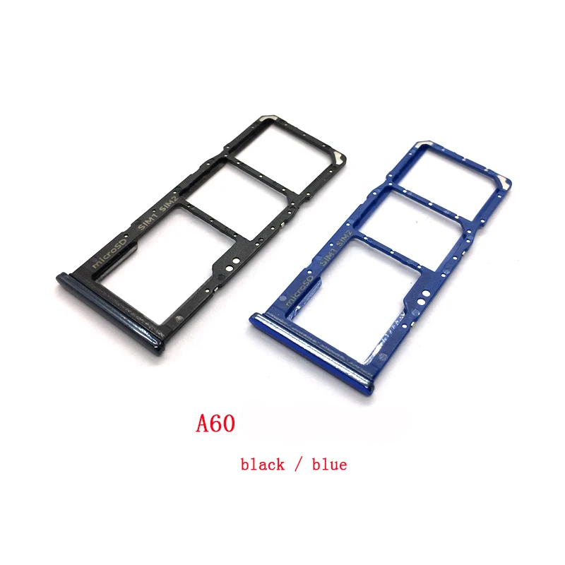 Лоток для sim-карты держатель для считывания sd-карт для samsung Galaxy A10 A105F A20 A205F A30 A305F A50 A505F A60 A605F держатель слота для sim-карты