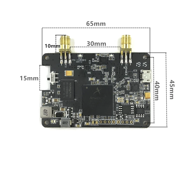 With USB port Высокая мощность 9344 5G маршрутизатор модуль OEM/ODM серийный RS485 беспроводной связи сбора данных Дрон камера Wi-Fi дистанционное управление - Цвет: With USB port