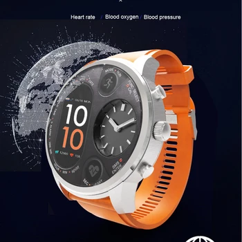 

T3 Smart Watch Dual Time Zone Sports Men Waterproof Smartwatch Heart Rate Business Bluetooth Alloy Activity Tracker