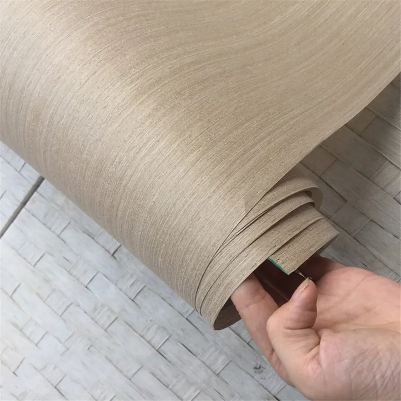 Технический шпон из серебристого дуба инженерный E.V. Подкладка с тканью около 62