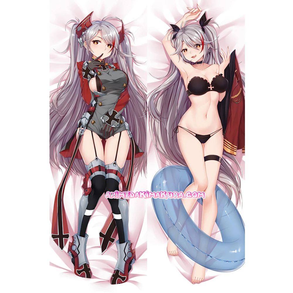 Azur Лэйн Dakimakura Prinz Eugen аниме девушка длинная подушка для объятий чехол | Дом и сад
