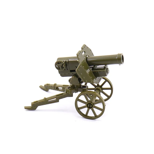 Friends Building Blocks Military Series Machine Guns Cannon Weapon DIY Building Blocks Children's Toys Blocks Accessories 1PCS