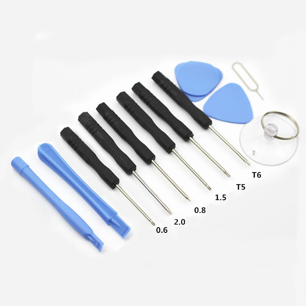 

12 pcs Cell Phones Opening Pry Mobile Phone Repair Tool Kit Screwdriver Set For Iphone Samsung Accessory Bundles Herramientas