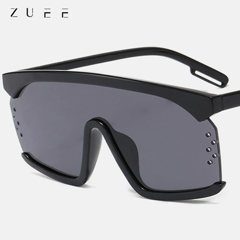 

ZUEE Oversized Sunglasses For Women Fashion 2020 Brand Designer Big Frame Square Sun glasses UV400 Protection Shades For Women