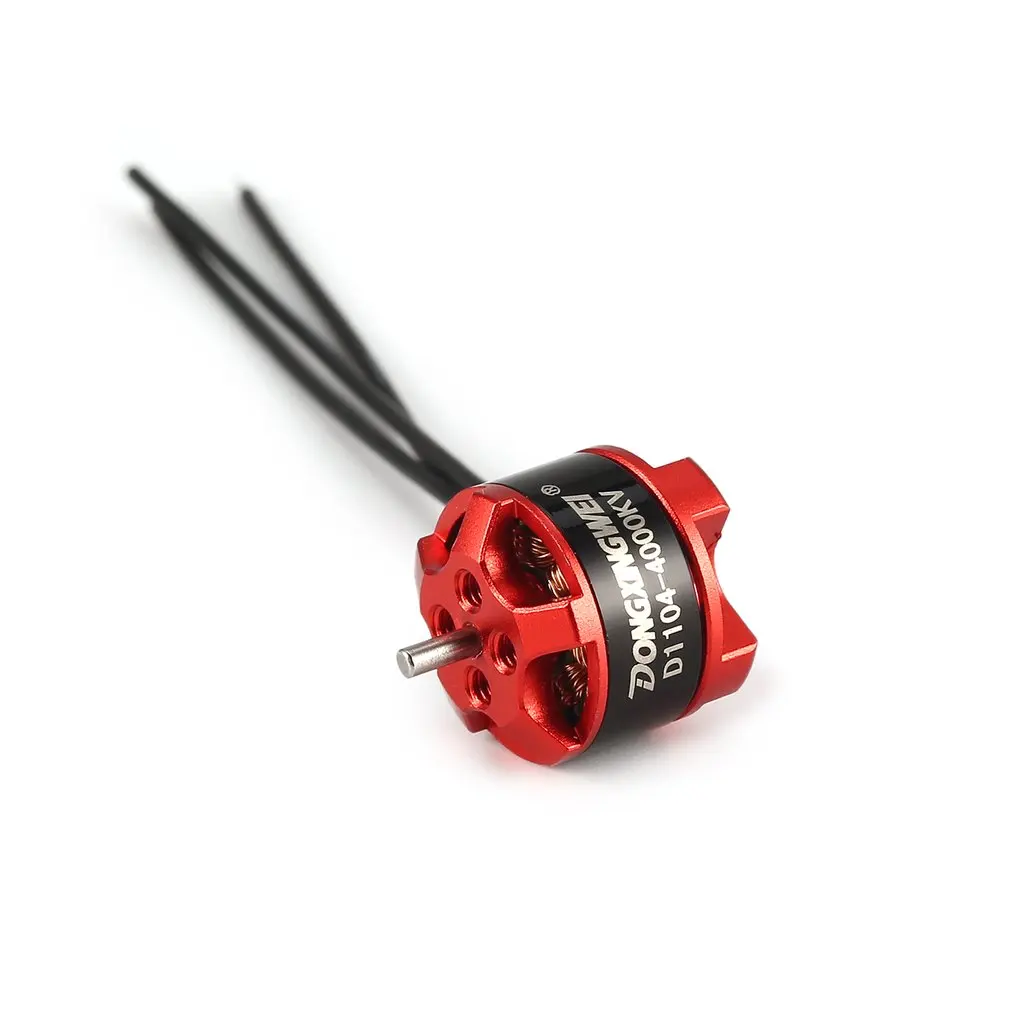 4 шт DXW D1104/D1106 4000KV 1 3S мини 5 мм бесщеточный двигатель для 90 микро RC гоночный Дрон