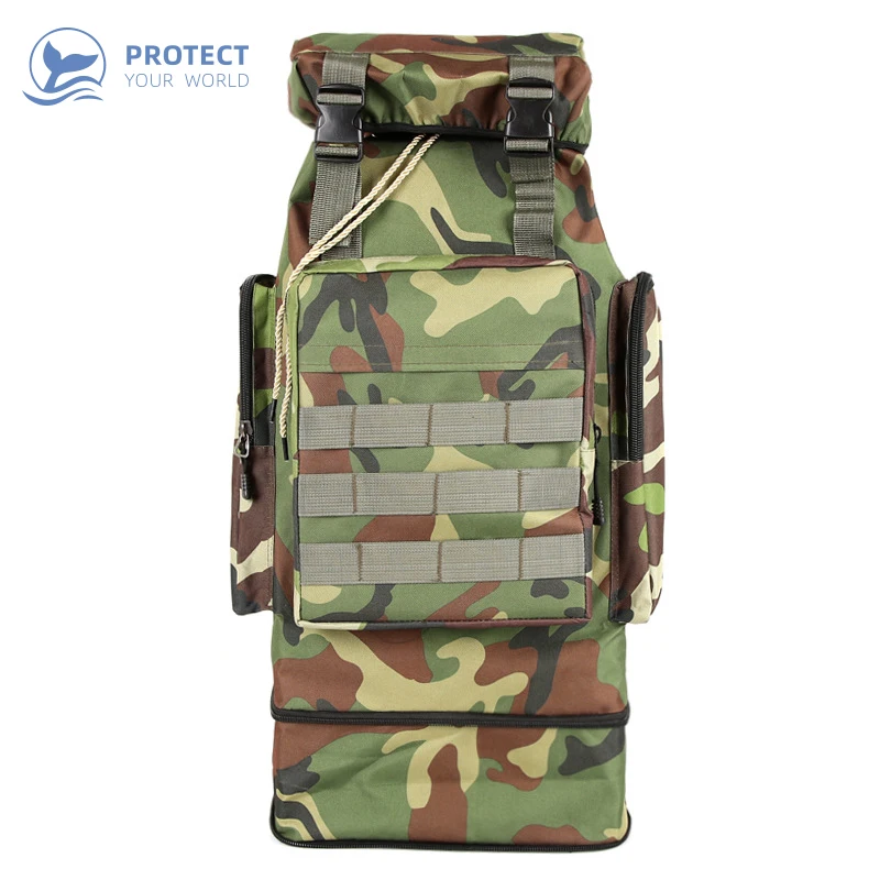 

Nylon mountaineering bag waterproof and scratch resistant wear large capacity outdoor travel leisure bag outdoor backpack
