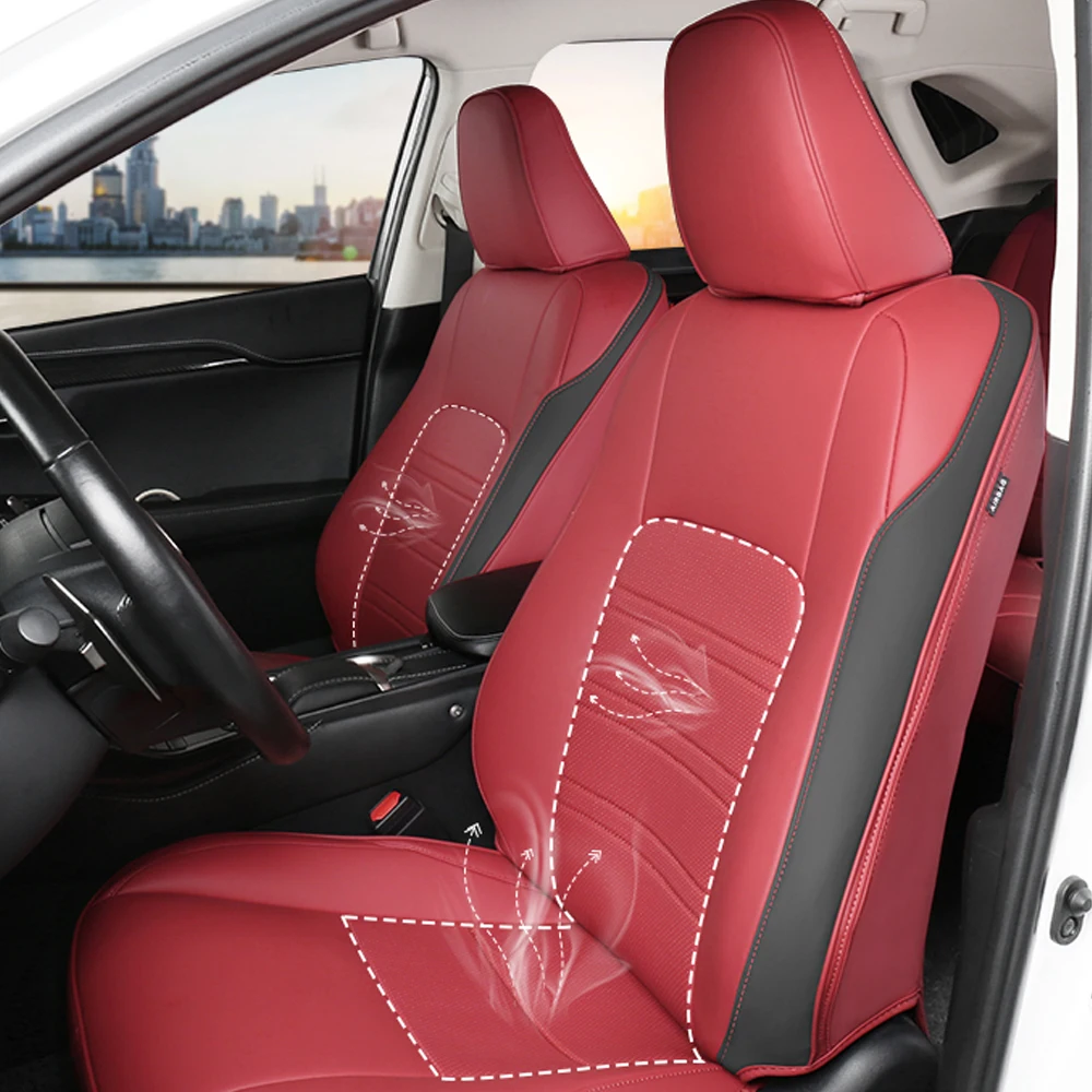 Чехол для автомобиля LEXUS NX200 NX200t NX300 NX300h-, передняя задняя подушка, дышащий защитный коврик, автомобильные аксессуары