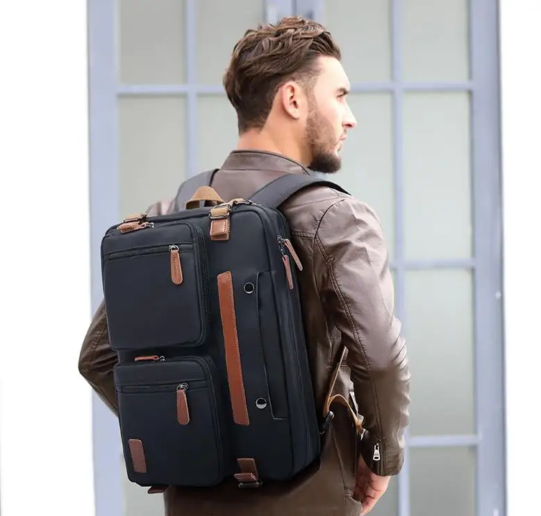 

Business gjhd backpack multi function simple waterproof nylon student travel men's computer backpack
