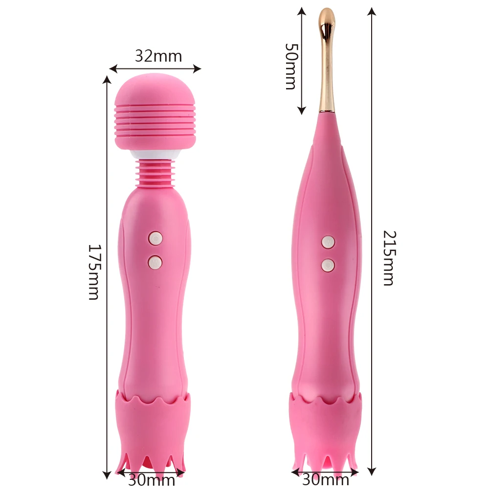 Magic Wand Vibrator G Spot Massager Clitoris Stimulator Powerful_voghion.com