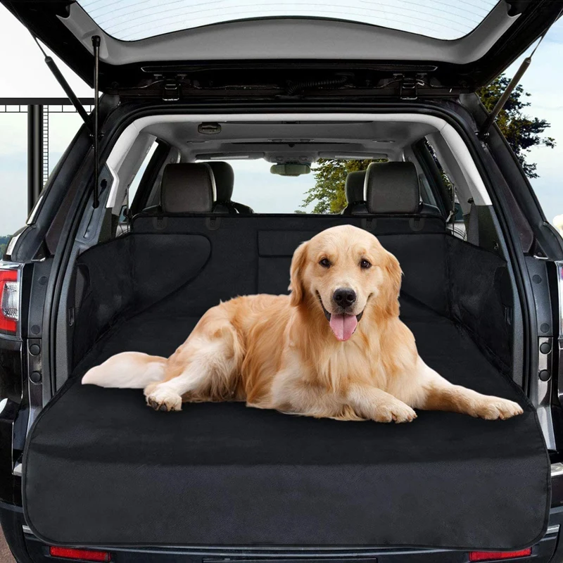 

Dog Trunk Protector Dog Waterproof Trunk Cover For Dogs Car Universal Dog Protective Cover With Side Guard Protective Cover Fo