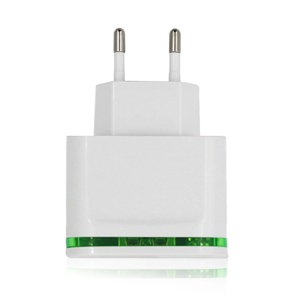 Универсальный 5 В/4A ЕС штекер 4 usb-порта блок питания розеточного типа адаптер зарядное устройство