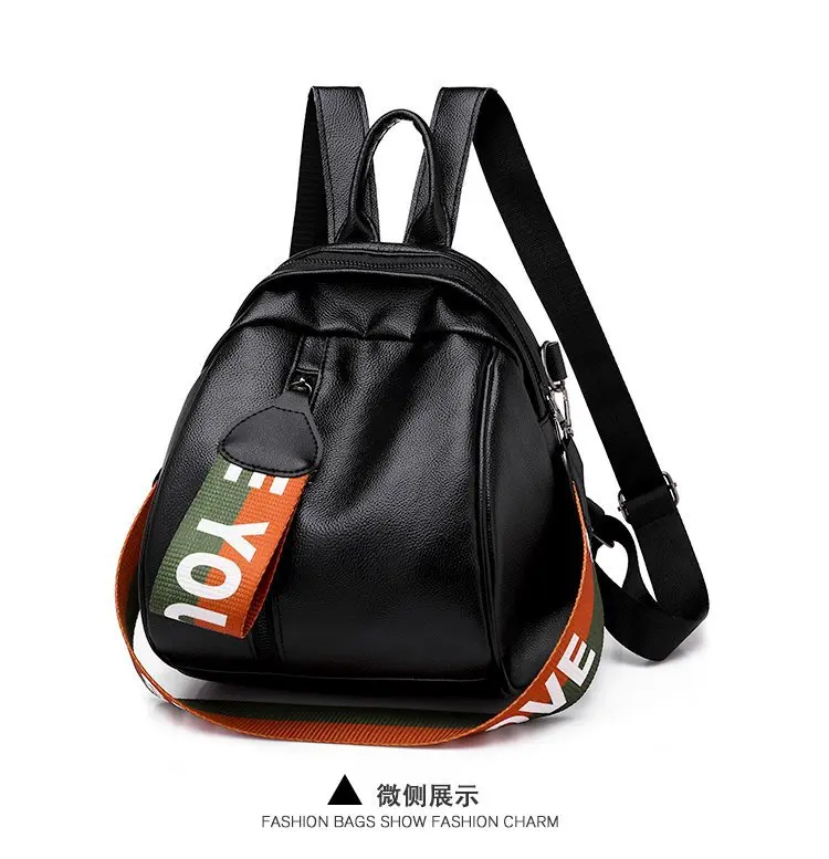 New Style Backpack Shell Ribbon Casual Versatile Hot Selling WOMEN'S Bag Cross Border for Amoy Supply of Goods Wholesale 7009