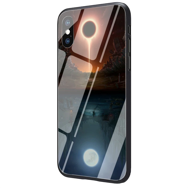 G6 EWAU dark souls закаленное стекло чехол для телефона чехол для iPhone 5 5S SE 6 6s 7 8 Plus X XR XS 11 Pro Max - Цвет: G6