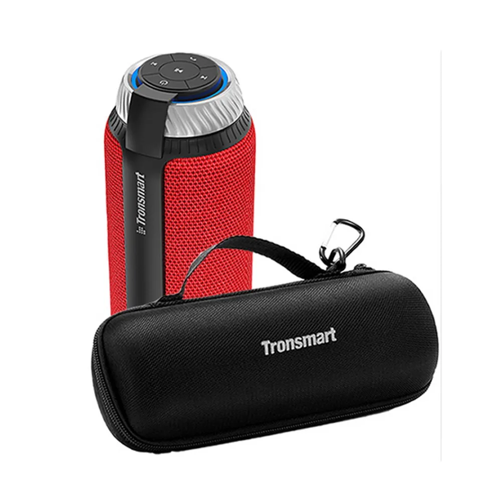 1 год гарантии, мини-динамик Tronsmart Element T6 s для музыки, mp3-плеер, портативный Bluetooth динамик, беспроводной саундбар, аудио - Цвет: Red add case