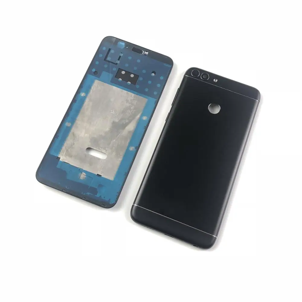 

For Huawei P Smart / Enjoy 7S Housing Front Frame+Battery Back Cover With Camera Lens(FIG-LX1 FIG-LA1 FIG-LX2 FIG-LX3)