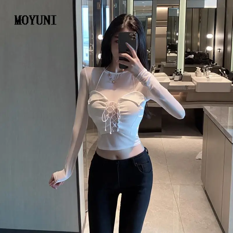 Рисунок 4 - Сексуальные прозрачные черные сетчатые топы