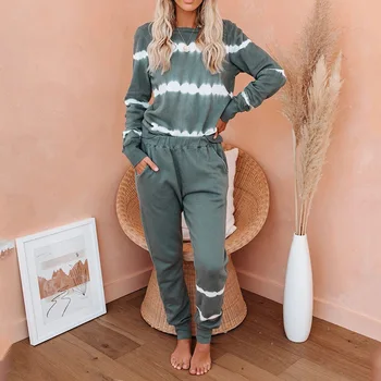 

2020 womens pajamas set Autumn Winter Warm Flannel Pajama Sets Striped Pyjamas Women Homewear Animal Sleepwear Female Pajama