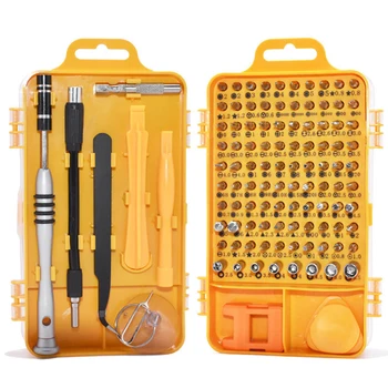 

Electric 110-In-1 Screwdriver Set Electronics Repair Tool Chrome Vanadium Alloy