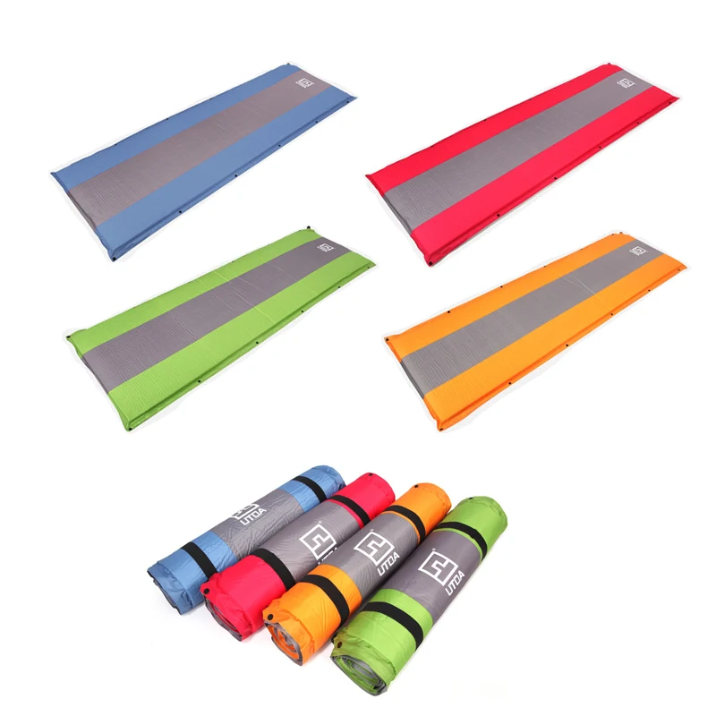 

Outdoor Camping Thickened 5CM Inflatable Cushion Automatically Splicable Tent Moisture-Proof Pad Travel Lunch Break Sleeping Pad