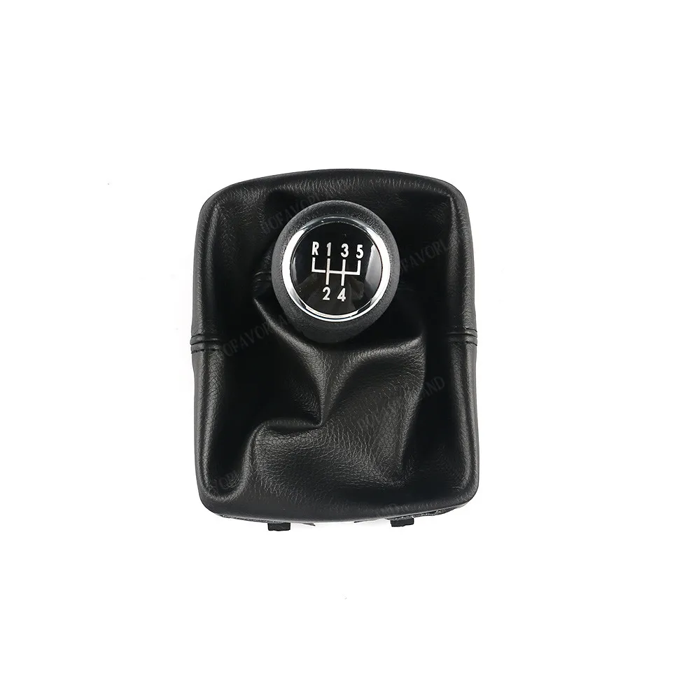 5 Скорость ручка переключения рулевого механизма автомобиля с Противопыльный чехол КРЫШКА ДЛЯ VW Polo 9N 9N2 2002 2003 2004 2005 2006 2007-2009