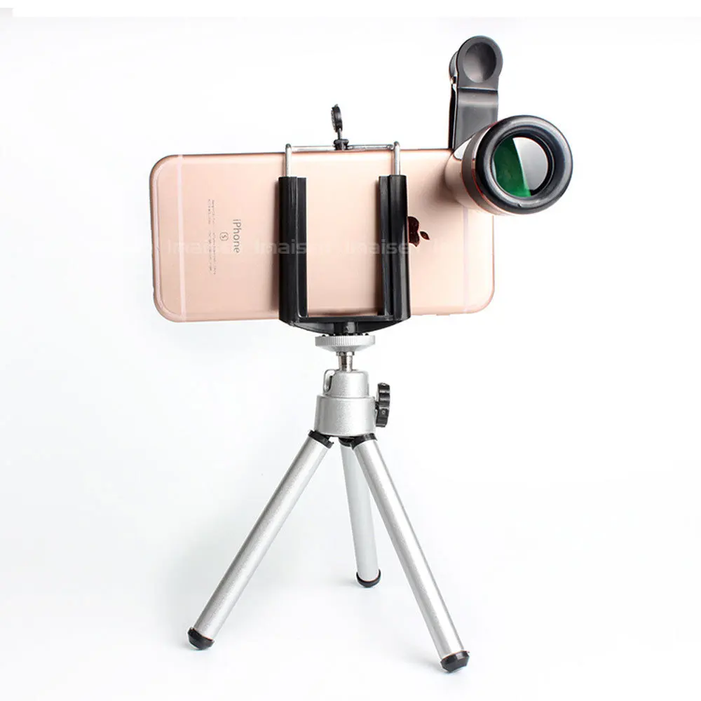

Mobile Phone 12-Fold Times Binoculars High-definition Binoculars Optical Single Cylinder with Tripod Travel Easy to Carriable