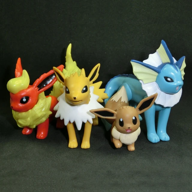 Pokemon Eevee Evolution Action Figure  Pokemon Battle Feature Figure -  Original - Aliexpress