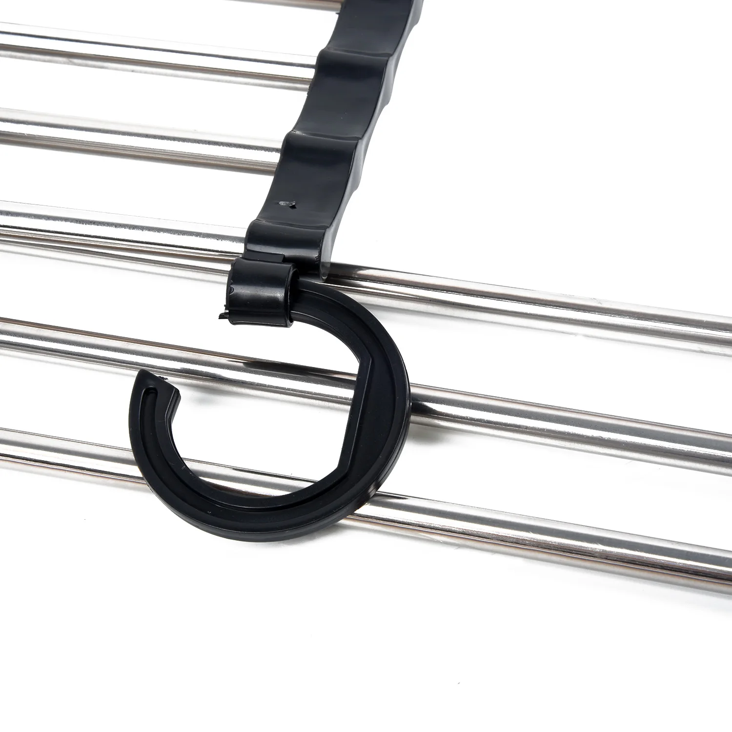 1xFolding мульти-Слои брюки шарф Вешалка Стеллаж для хранения Организатор для дома