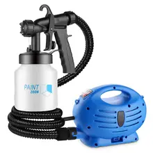 Распылитель высокого давления, портативный краскопульт, 30000 об/мин, 2,5 мм, 400 мл/с, распылитель, 3-4мпа, аэрограф, Электрический Краскораспылитель, 1,5 м